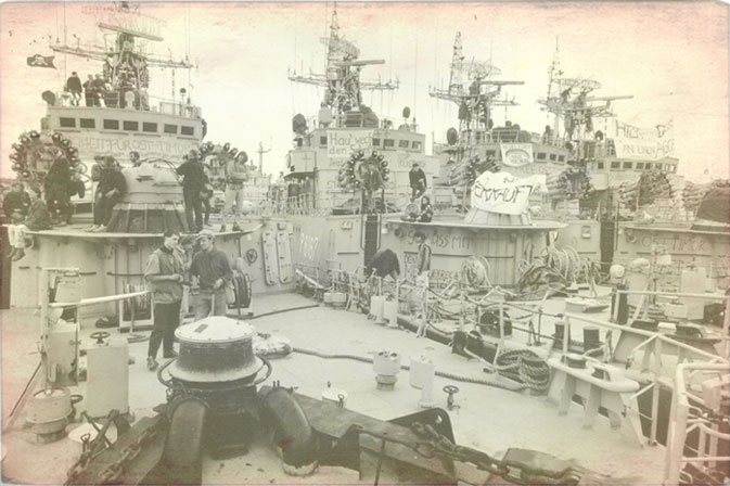 1993 - UB-Aktion gegen Kriegsschiffe in Peenemünde